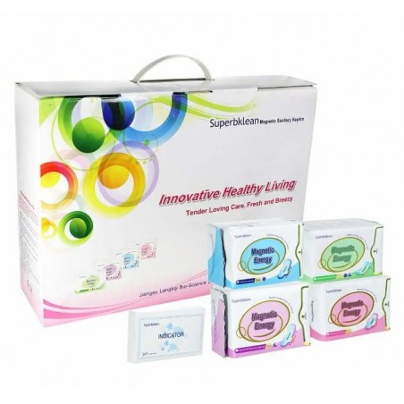 Serviette Hygiénique Magnétique (19 packs/Carton) Longrich Superbklean